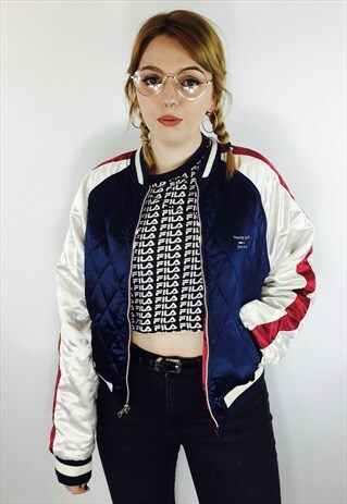 TOMMY HILFIGER 90S REVERSIBLE BOMBER JACKET