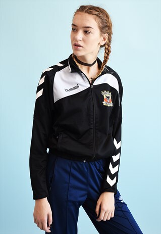 90'S RETRO HUMMEL SPORTS TRACKSUIT ATHLEISURE JACKET