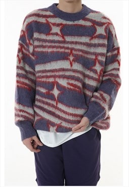 Men's Retro contrast sweater AVOL.2