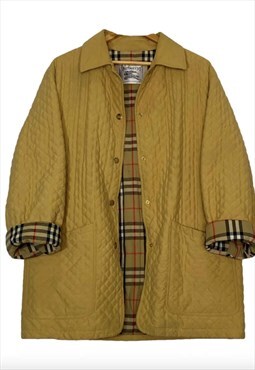 Vintage Burberry quilted jacket size L