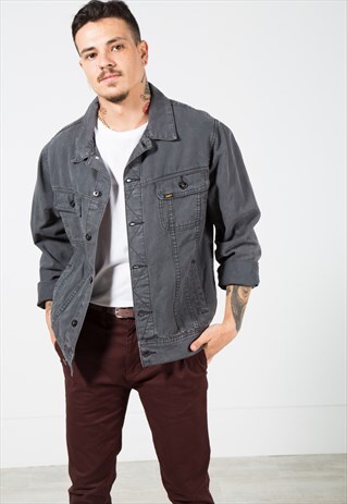 VINTAGE 80S LEE DENIM JACKET / S1534