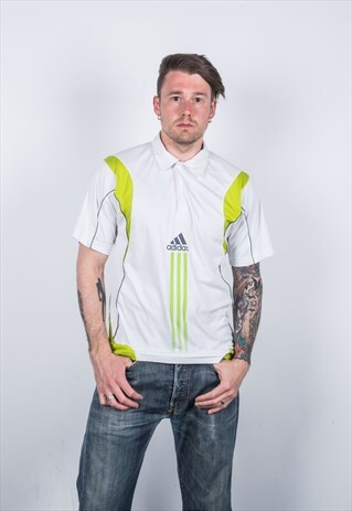 VINTAGE 1990S WHITE ADIDAS T-SHIRT