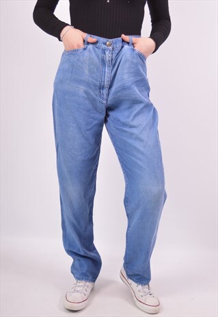 VINTAGE JAEGER JEANS STRAIGHT BLUE