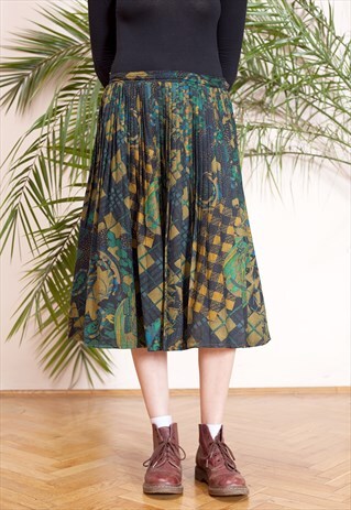 VINTAGE ACCORDION SKIRT
