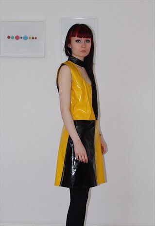 60S POP MINI DRESS IN PVC