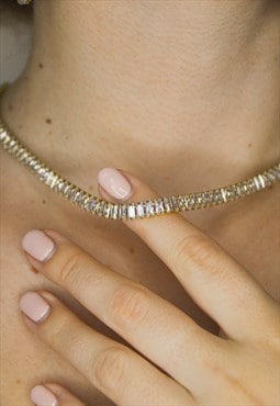 Sparkling Necklace - Zirconia Necklace