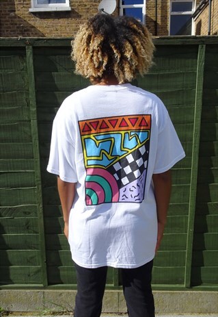 ILLUSTRATED BACK PRINT T-SHIRT