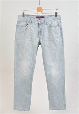 Vintage 00s Tommy Hilfiger jeans in light grey
