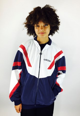 VINTAGE ADIDAS 80S TRACK JACKET