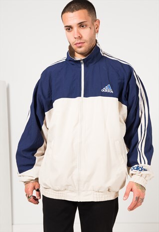 VINTAGE 80S ADIDAS SHELL SPORT JACKET / S1062