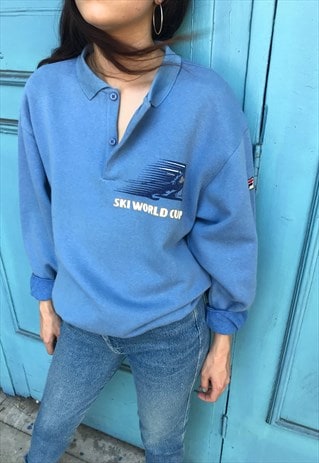 VINTAGE SKI WORLD CUP SWEATSHIRT