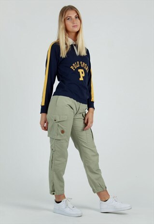 VINTAGE 90S FJALLRAVEN BEIGE CARGO PANTS