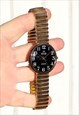 GOLD WATCH WITH EXPANDER STRAP