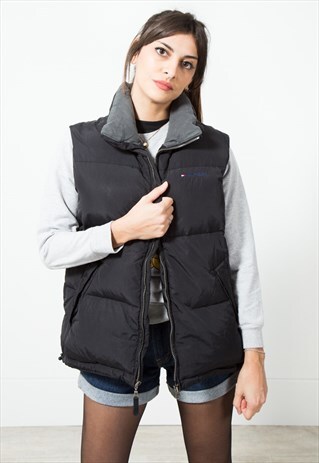 VINTAGE 80S TOMMY HILFIGER GILET JACKET / S2120