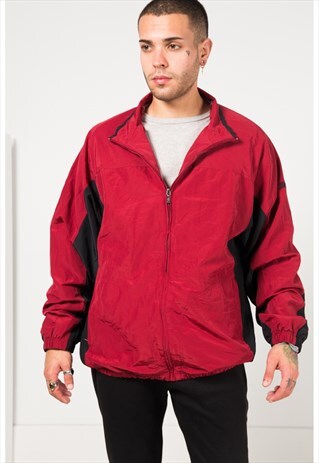 VINTAGE 80S REEBOK SHELL SPORT JACKET / S1086