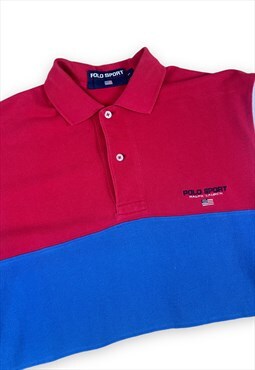 Polo Sport Ralph Lauren Vintage striped polo Embroidered 