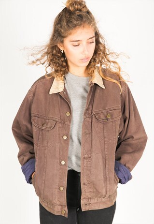 VINTAGE 80S LEE WINTER BLANKET JACKET / R2100R184