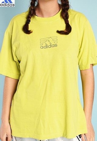 Y2K ADIDAS OVERSIZED SPORTS TOP T-SHIRT