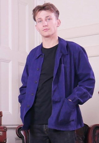 VINTAGE MENS FRENCH WORK JACKET