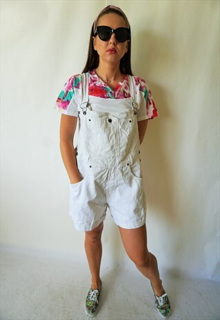overall romper shorts