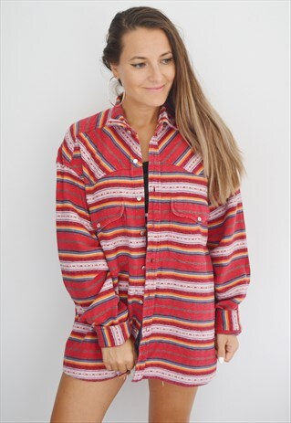 90S NOMADIC VINTAGE FESTIVAL SHIRT / TOP