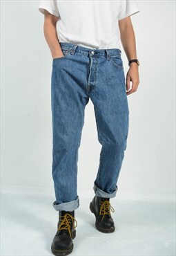Vintage 90s Levi's Jeans 501 Blue 