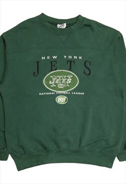 90's Lee Sport NFL New York Jets Sweatshirt Size Medium