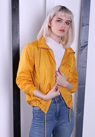 VINTAGE 90S SHELL JACKET/WINDBREAKER. UNISEX SPORTSWEAR.