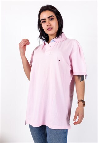 VINTAGE TOMMY HILFIGER POLO SHIRT AWT47