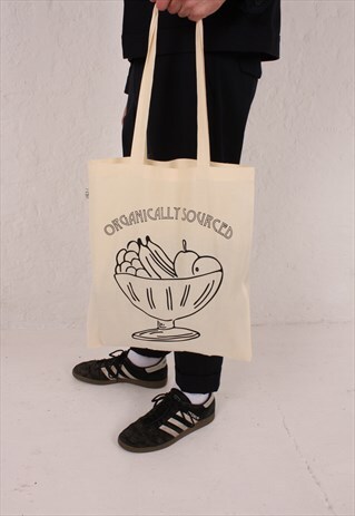 'FRUIT BOWL' ORGANIC COTTON TOTE