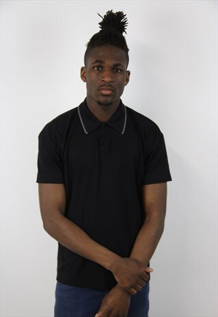 VINTAGE RIBBED POLO-SHIRT