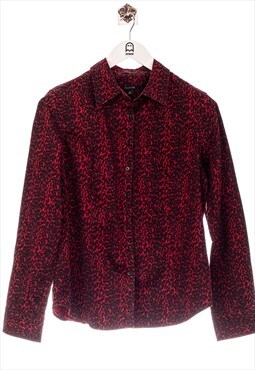 Vintage Talbots  Long Sleeve Shirt Leo Red