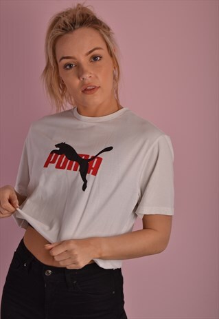 PUMA CROPPED T-SHIRT GBT3789