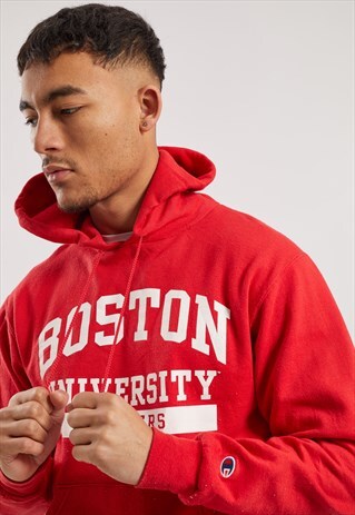 VINTAGE CHAMPION BOSTON UNIVERSITY HOODIE