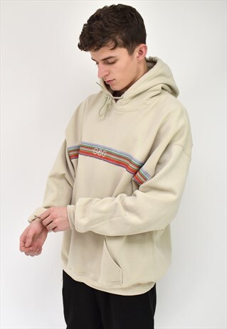 G&G UNISEX SAND VINTAGE RIBBON HOOD