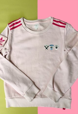 baby pink adidas shirt