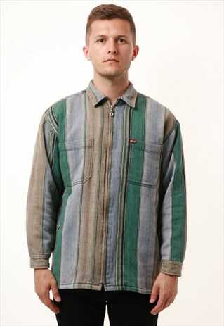 90S RARE VINTAGE OLDSCHOOL RIFLE COTTON LINED JACKET 15894