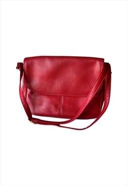 Bag Red & Gold Shilton Vintage Shoulder Bag 