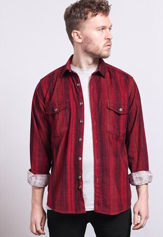 VINTAGE CORDUROY CORD SHIRT