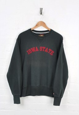 Vintage Iowa State Sweater Black Medium