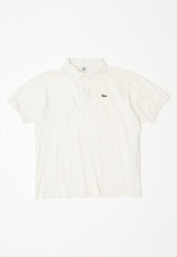 Vintage Lacoste Polo Shirt White