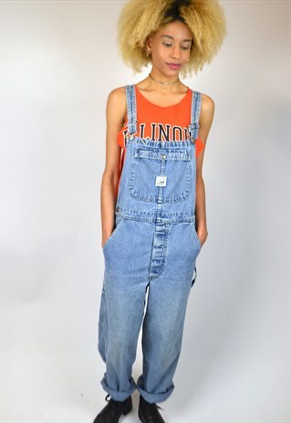 VINTAGE 90'S LEE DENIM DUNGAREES