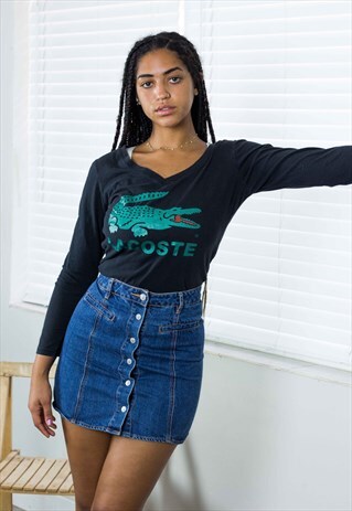 VINTAGE LACOSTE T-SHIRT LOGO 90S XL 5.4