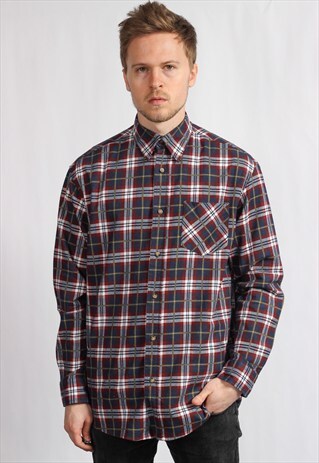 VINTAGE SKATER FLANNEL SHIRT