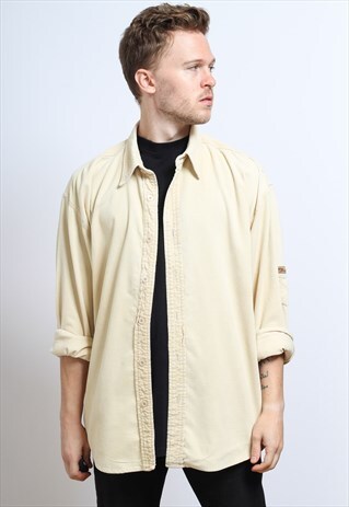 VINTAGE CORDUROY SHIRT CREAM