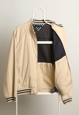 Vintage Tommy Hilfiger Windbreaker Jacket Beige XL