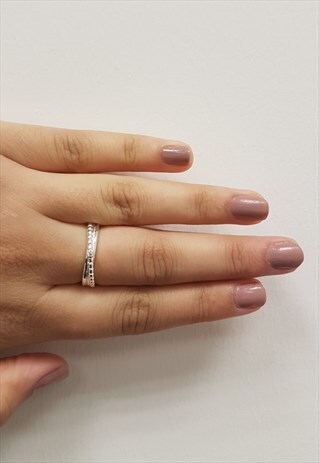 TWISTED DUAL RING
