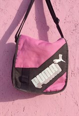 Puma Bag in Black & Pink