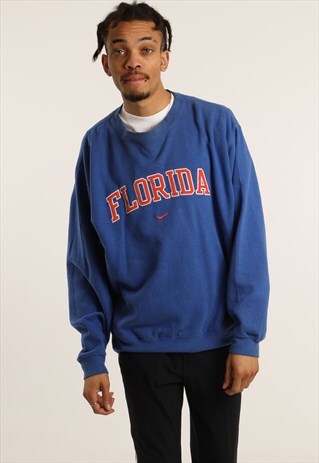 VINTAGE NIKE EMBROIDERED LOGO SWEATSHIRT