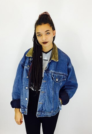 VINTAGE WRANGLER HERO LINED DENIM JACKET